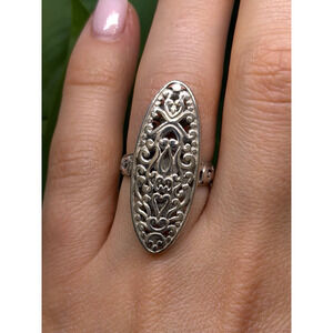 Vintage 925 Sterling Silver Ring Size 7